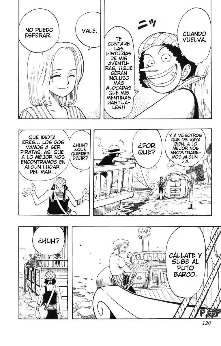 One Piece Capitulo 41: "Al Mar" página 11