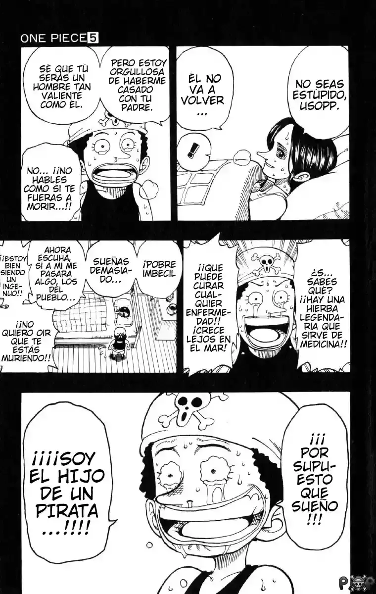 One Piece Capitulo 41: "Al Mar" página 16