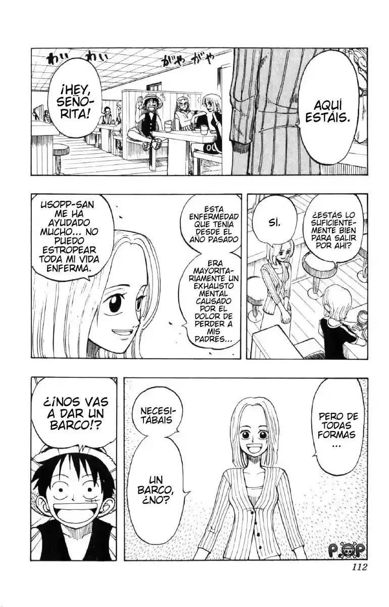 One Piece Capitulo 41: "Al Mar" página 3