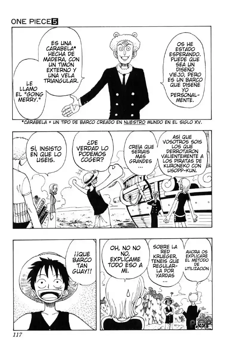 One Piece Capitulo 41: "Al Mar" página 8