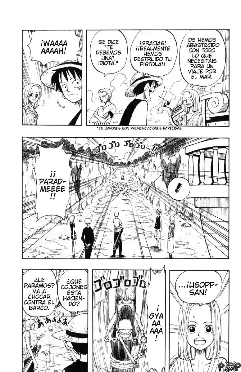 One Piece Capitulo 41: "Al Mar" página 9