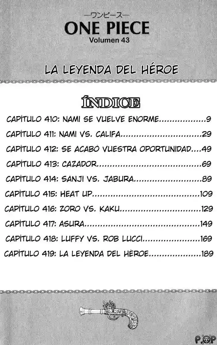 One Piece Capitulo 410 página 5