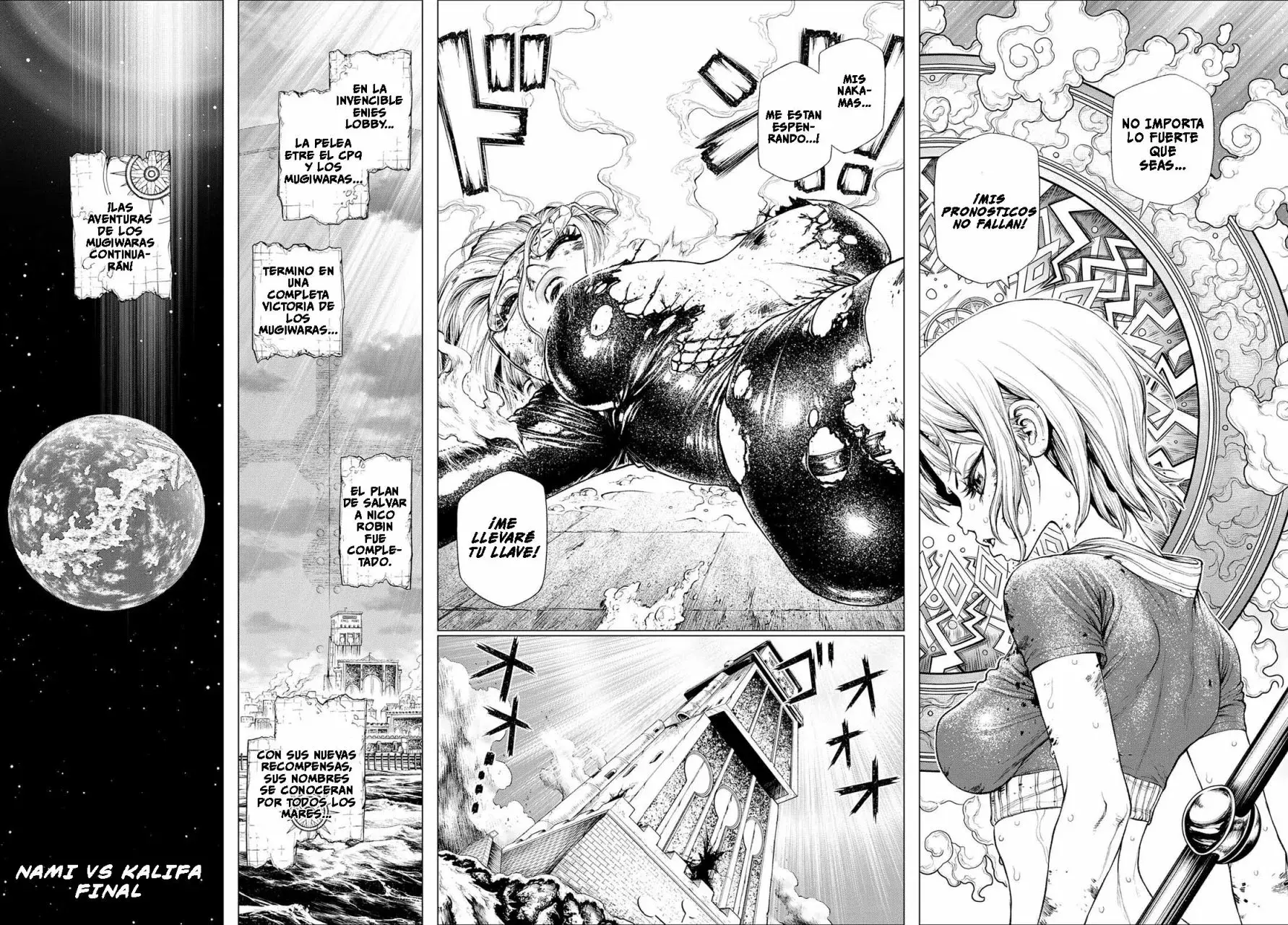 One Piece Capitulo 411.5: Nami vs Kalifa (Boichi) página 39