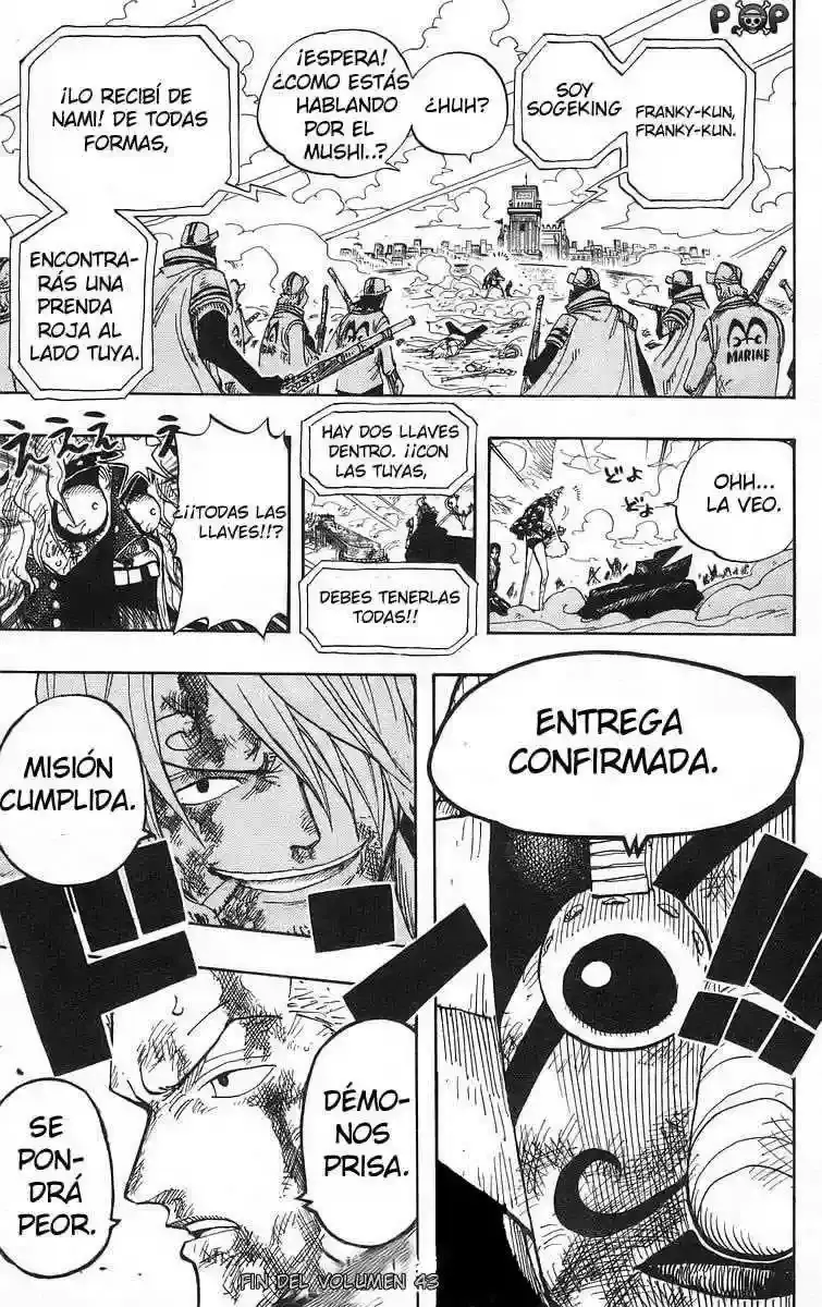 One Piece Capitulo 419 página 17