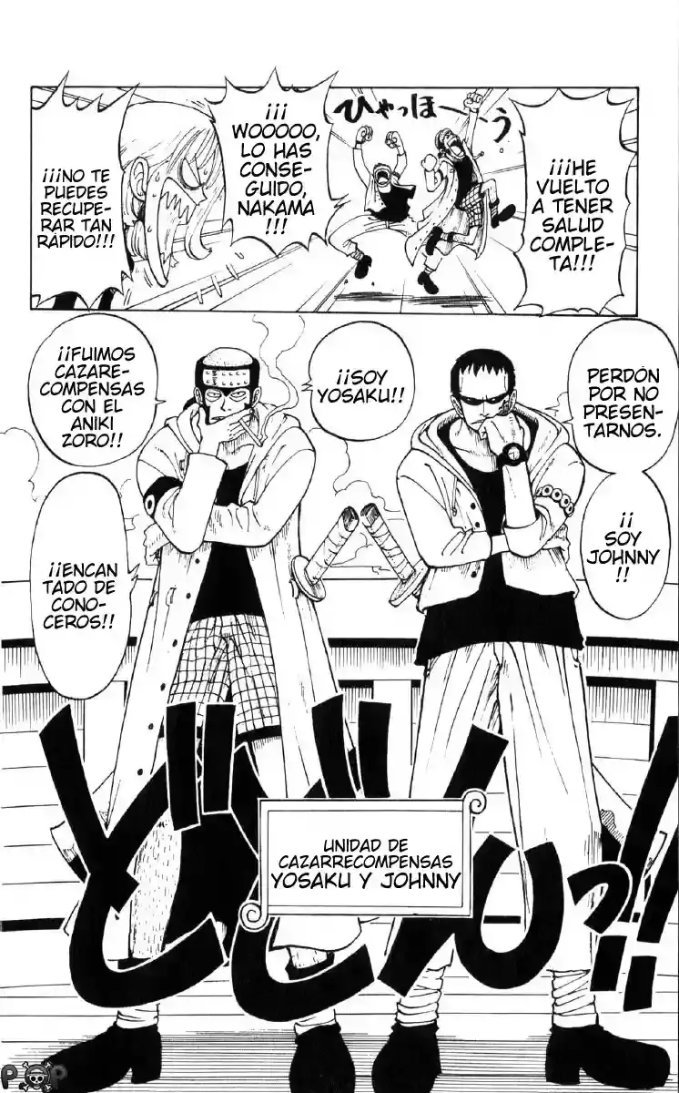 One Piece Capitulo 42: "Yosaku y Johnny" página 16