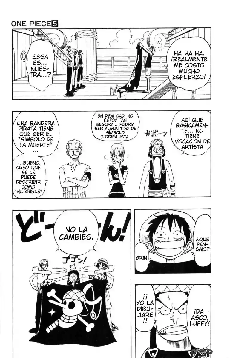 One Piece Capitulo 42: "Yosaku y Johnny" página 3