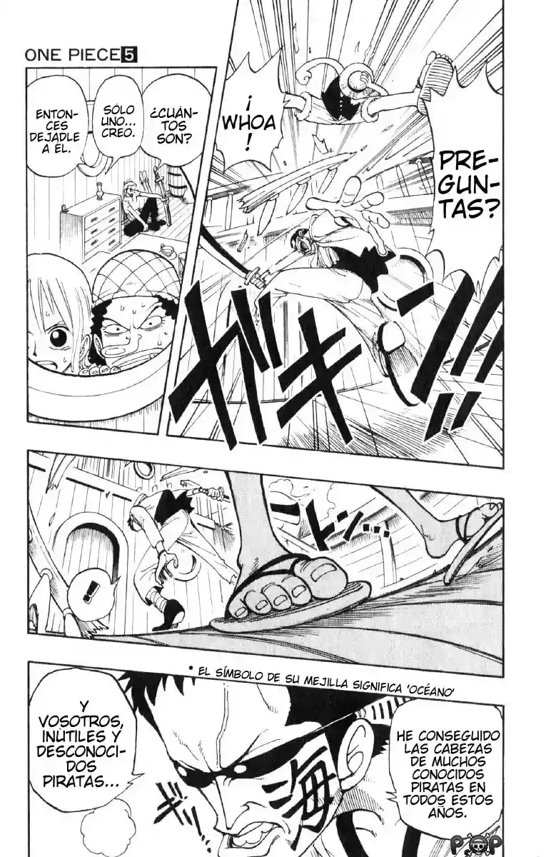 One Piece Capitulo 42: "Yosaku y Johnny" página 9