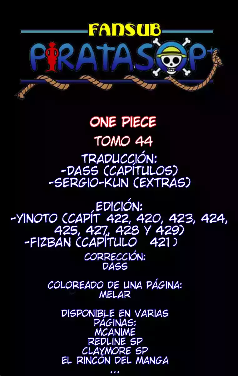 One Piece Capitulo 420 página 6