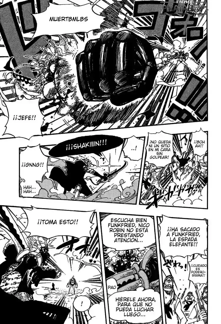 One Piece Capitulo 423 página 7