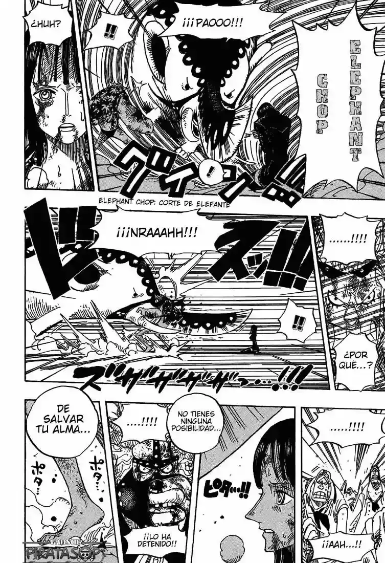 One Piece Capitulo 423 página 8