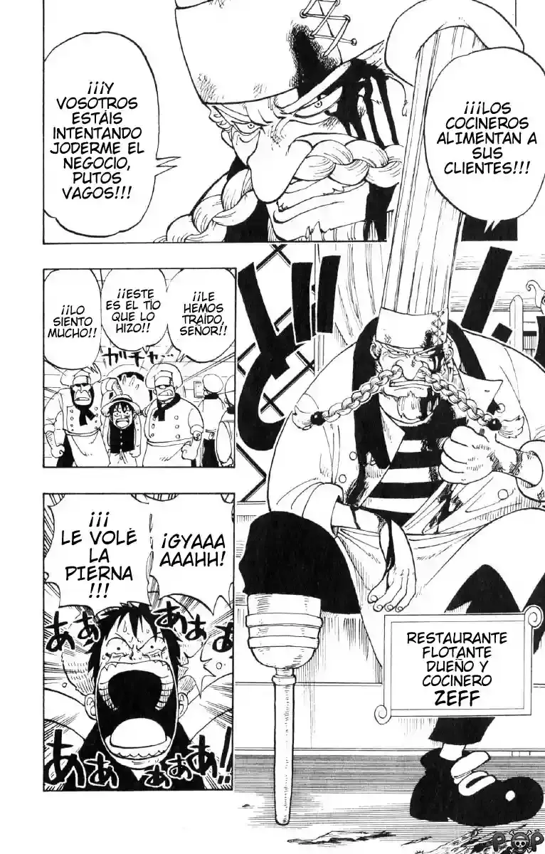 One Piece Capitulo 43: "Introduciendo a Sanji" página 14