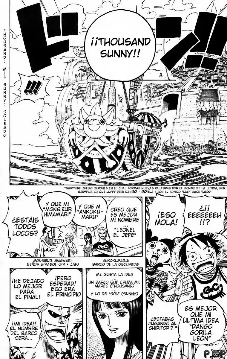 One Piece Capitulo 439 página 6
