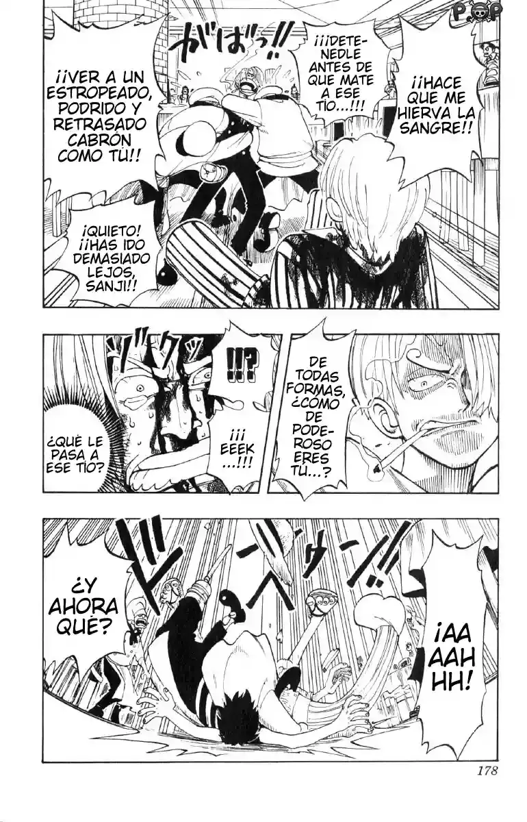One Piece Capitulo 44: "Tres Cocineros" página 10