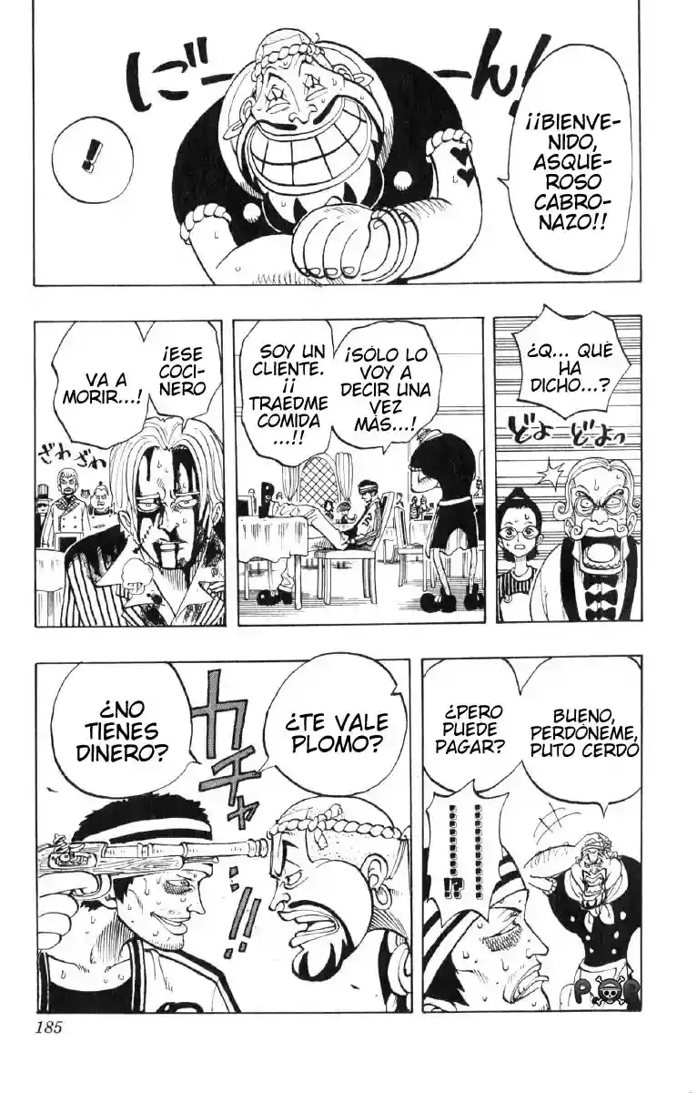One Piece Capitulo 44: "Tres Cocineros" página 17