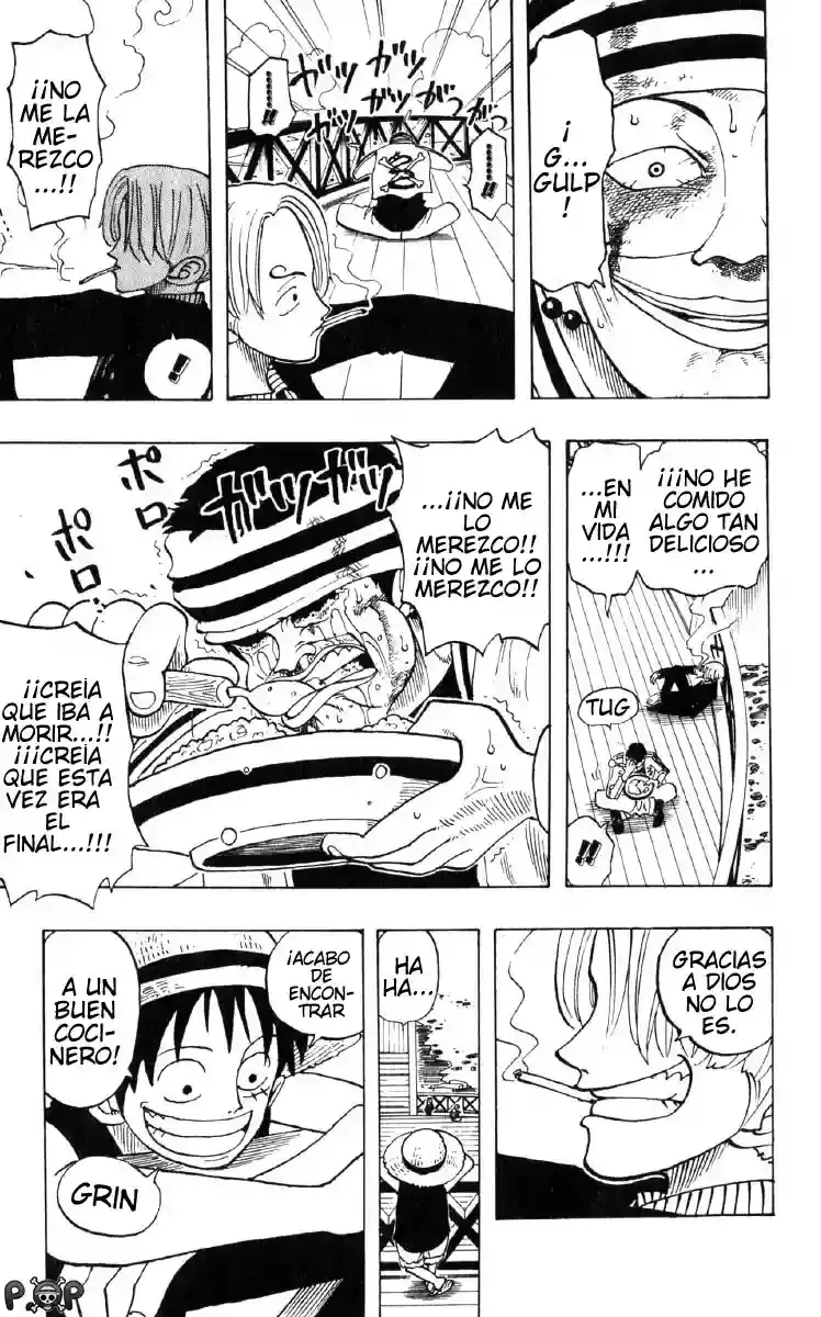 One Piece Capitulo 44: "Tres Cocineros" página 21