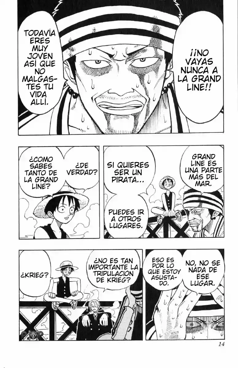 One Piece Capitulo 45: "Antes de la Tormenta" página 10