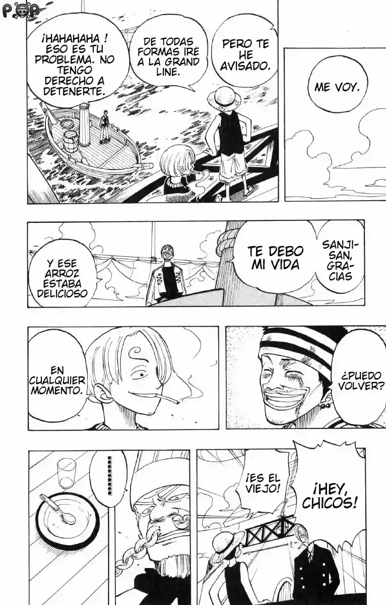 One Piece Capitulo 45: "Antes de la Tormenta" página 14
