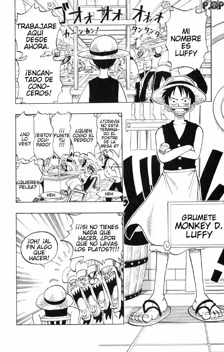 One Piece Capitulo 45: "Antes de la Tormenta" página 16