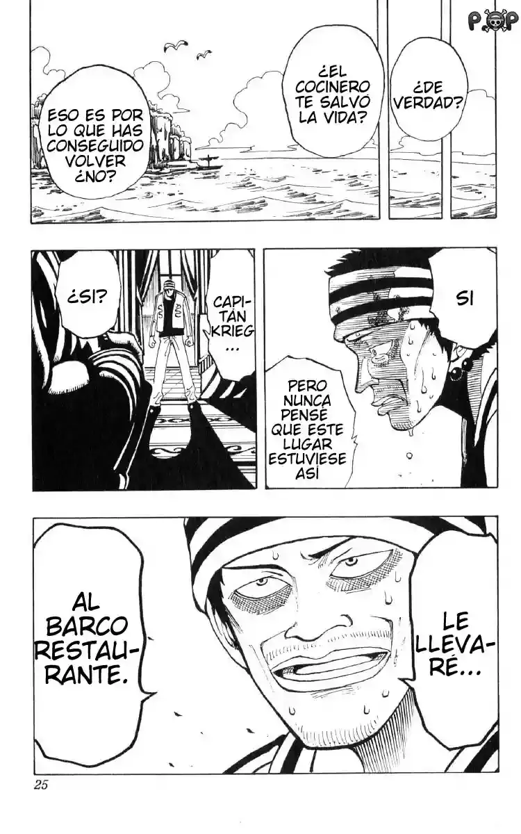 One Piece Capitulo 45: "Antes de la Tormenta" página 21