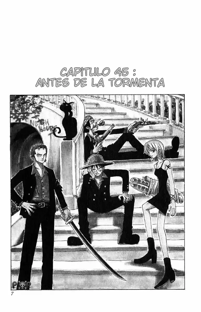 One Piece Capitulo 45: "Antes de la Tormenta" página 3