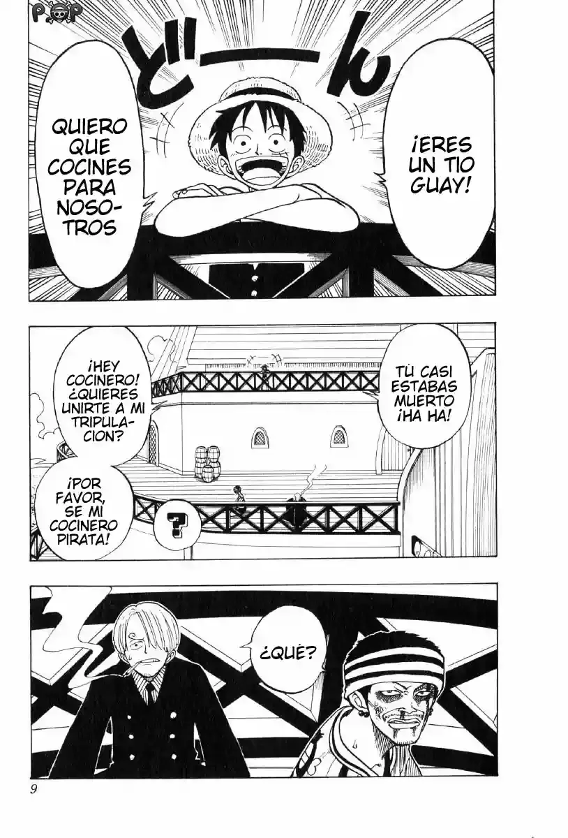 One Piece Capitulo 45: "Antes de la Tormenta" página 5