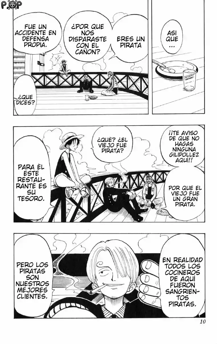 One Piece Capitulo 45: "Antes de la Tormenta" página 6