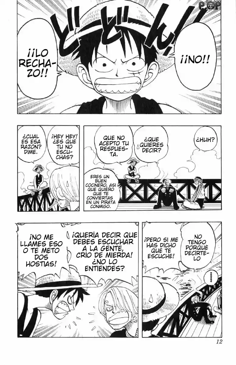 One Piece Capitulo 45: "Antes de la Tormenta" página 8