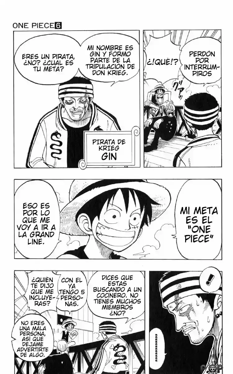 One Piece Capitulo 45: "Antes de la Tormenta" página 9