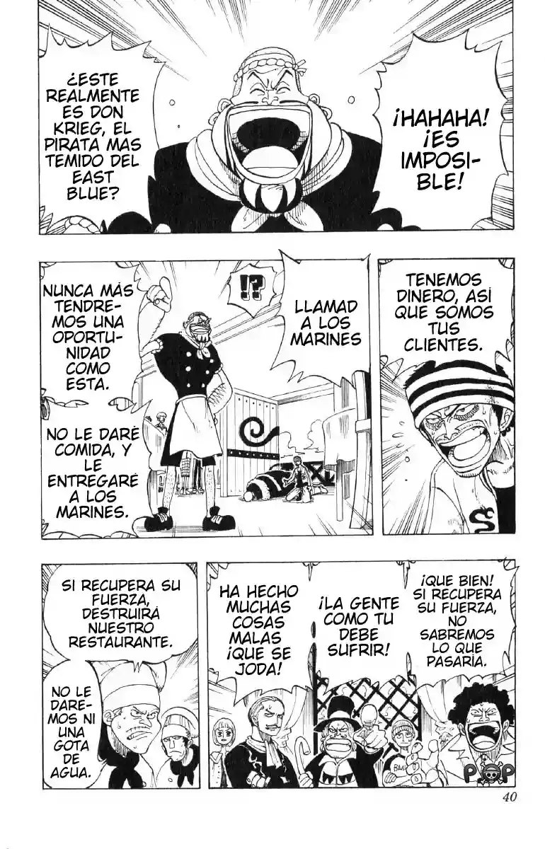 One Piece Capitulo 46: "Un cliente inesperado" página 14