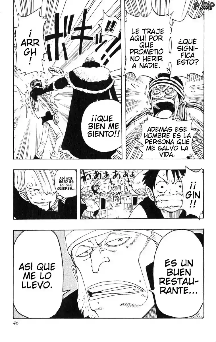 One Piece Capitulo 46: "Un cliente inesperado" página 19