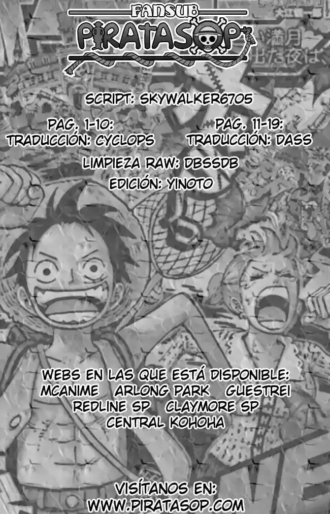 One Piece Capitulo 461 página 20