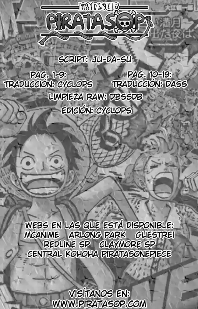 One Piece Capitulo 469 página 17
