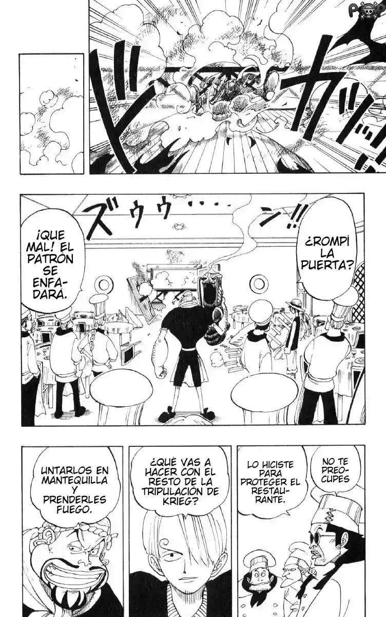 One Piece Capitulo 47: "Don Krieg, El Almirante Pirata" página 12
