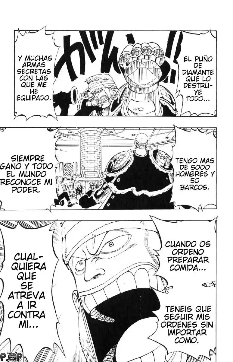 One Piece Capitulo 47: "Don Krieg, El Almirante Pirata" página 16