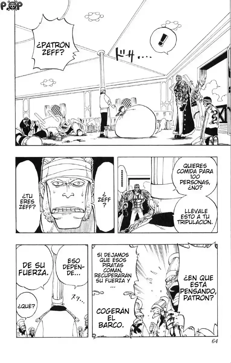 One Piece Capitulo 47: "Don Krieg, El Almirante Pirata" página 17