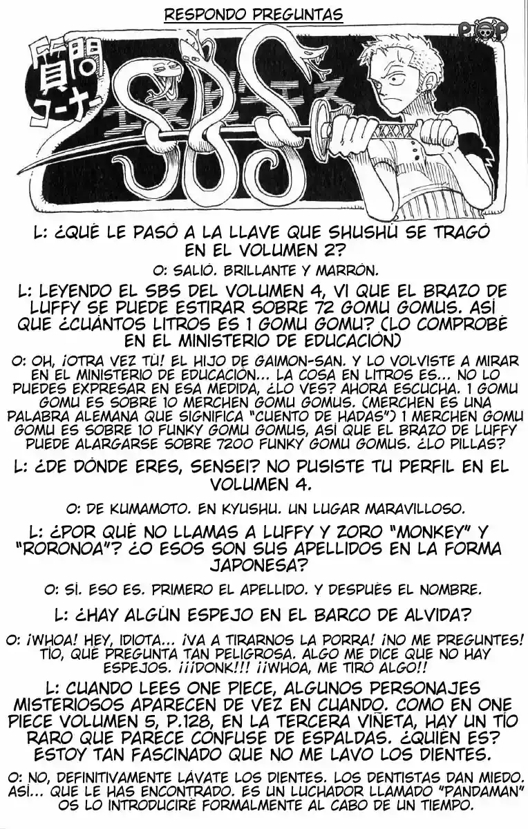 One Piece Capitulo 47: "Don Krieg, El Almirante Pirata" página 19