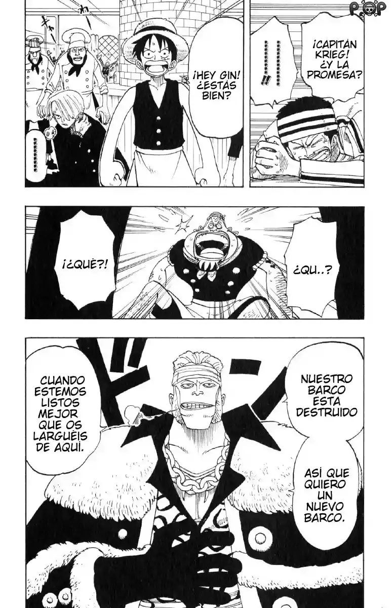 One Piece Capitulo 47: "Don Krieg, El Almirante Pirata" página 3