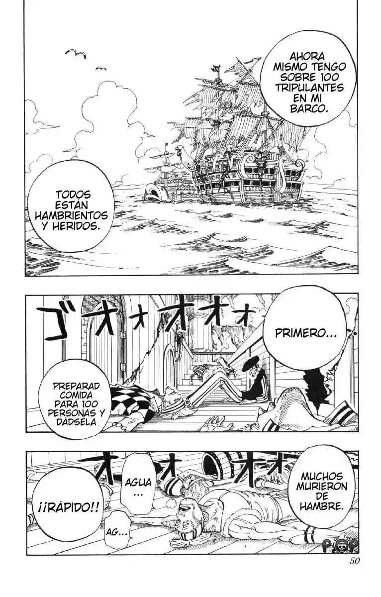 One Piece Capitulo 47: "Don Krieg, El Almirante Pirata" página 4