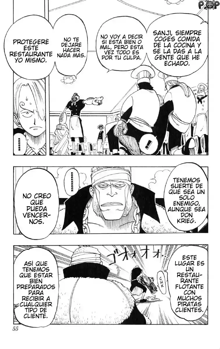 One Piece Capitulo 47: "Don Krieg, El Almirante Pirata" página 9