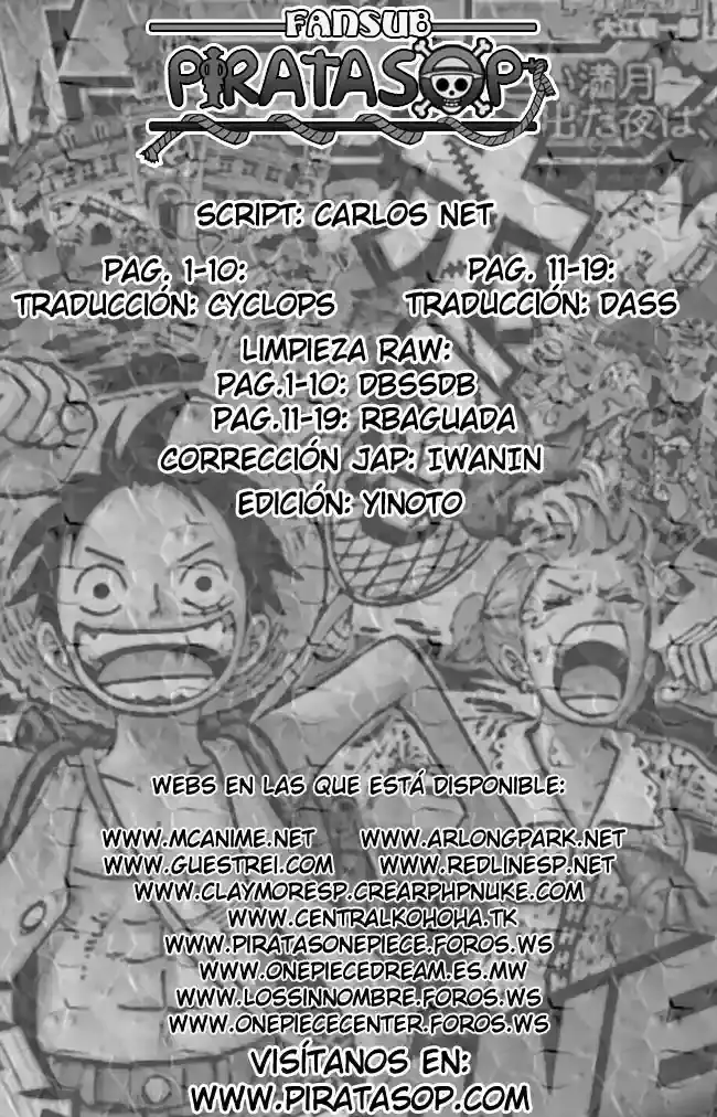 One Piece Capitulo 472 página 18