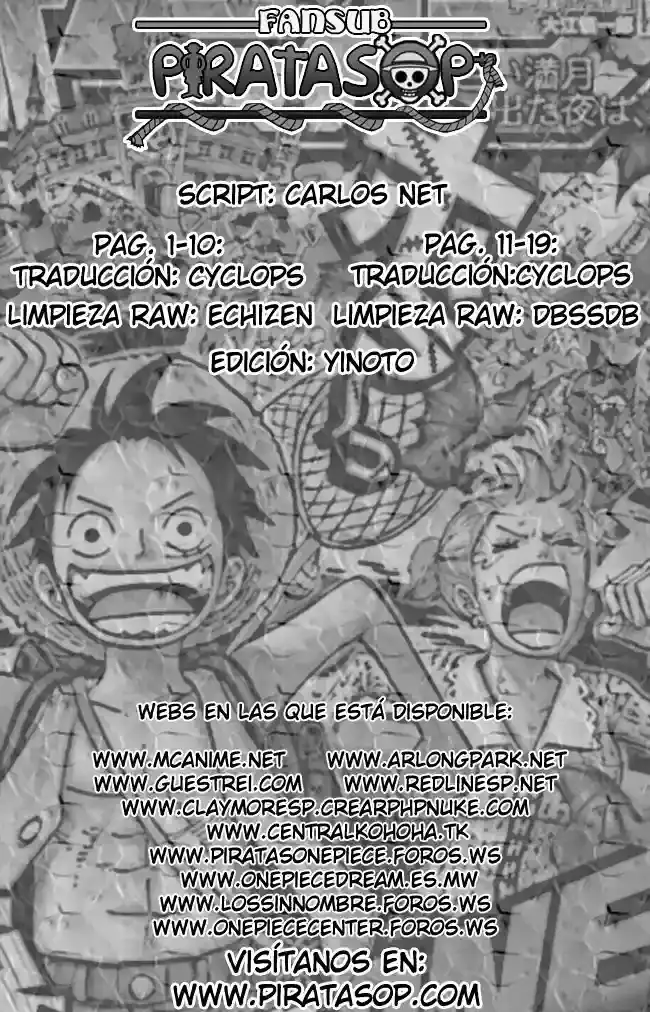 One Piece Capitulo 476 página 19