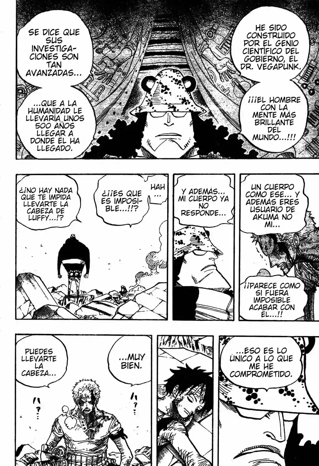 One Piece Capitulo 485 página 10