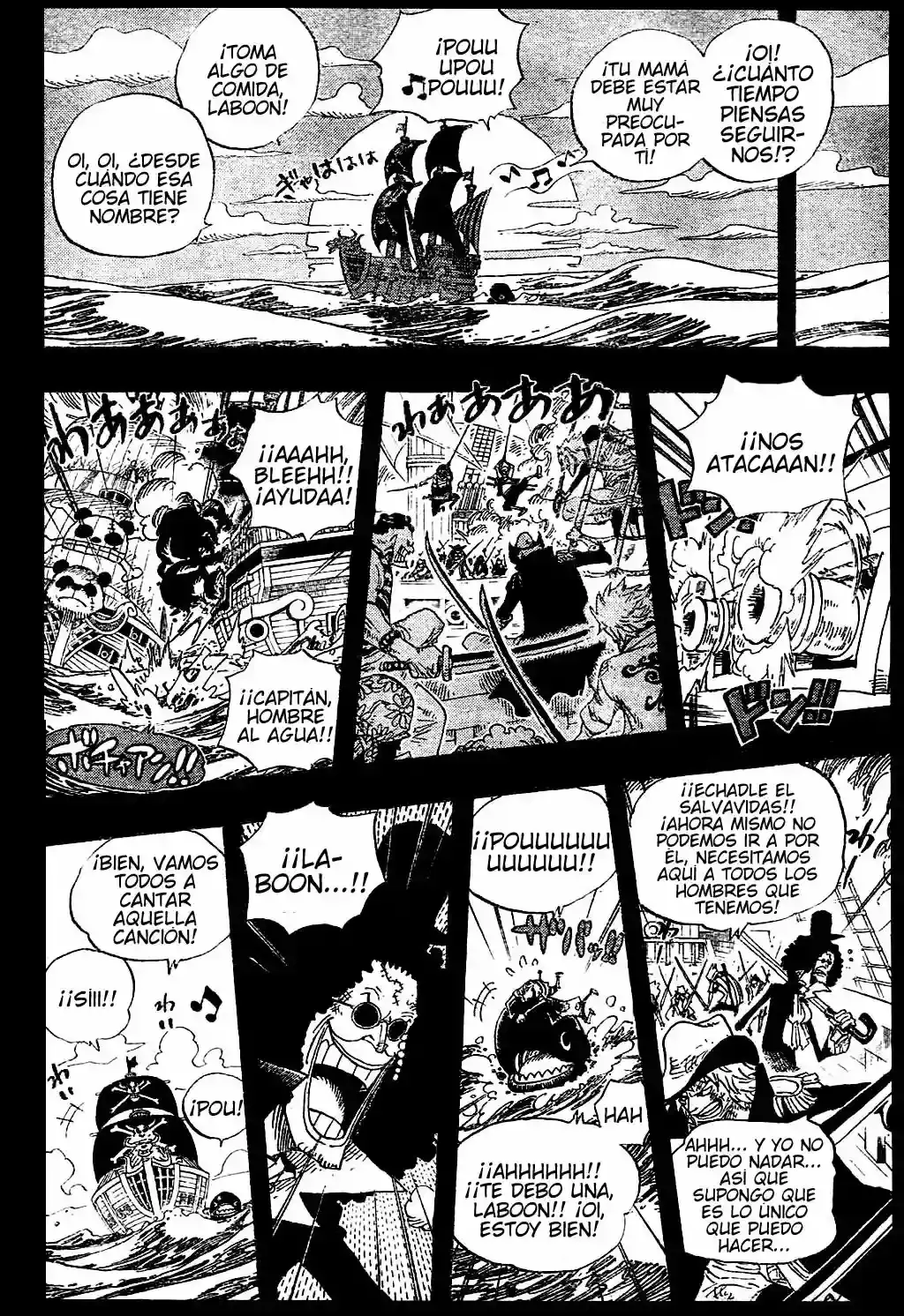 One Piece Capitulo 487 página 4