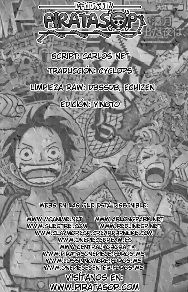 One Piece Capitulo 492 página 20