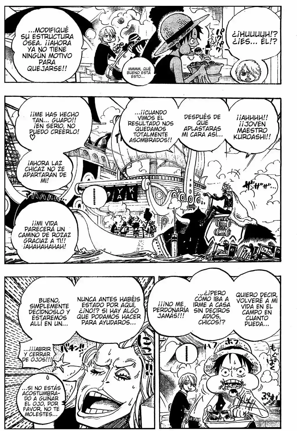 One Piece Capitulo 496 página 5