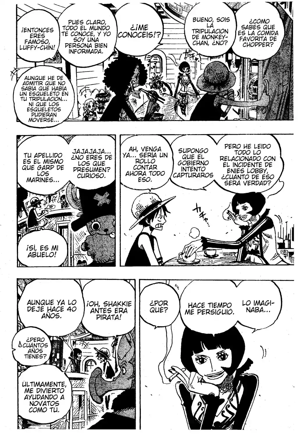 One Piece Capitulo 498 página 8
