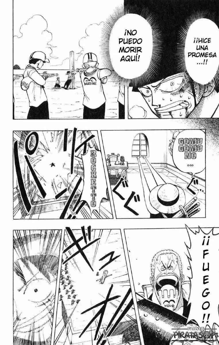 One Piece Capitulo 5: "El Rey de los Piratas y el Maestro Espadachín" página 16
