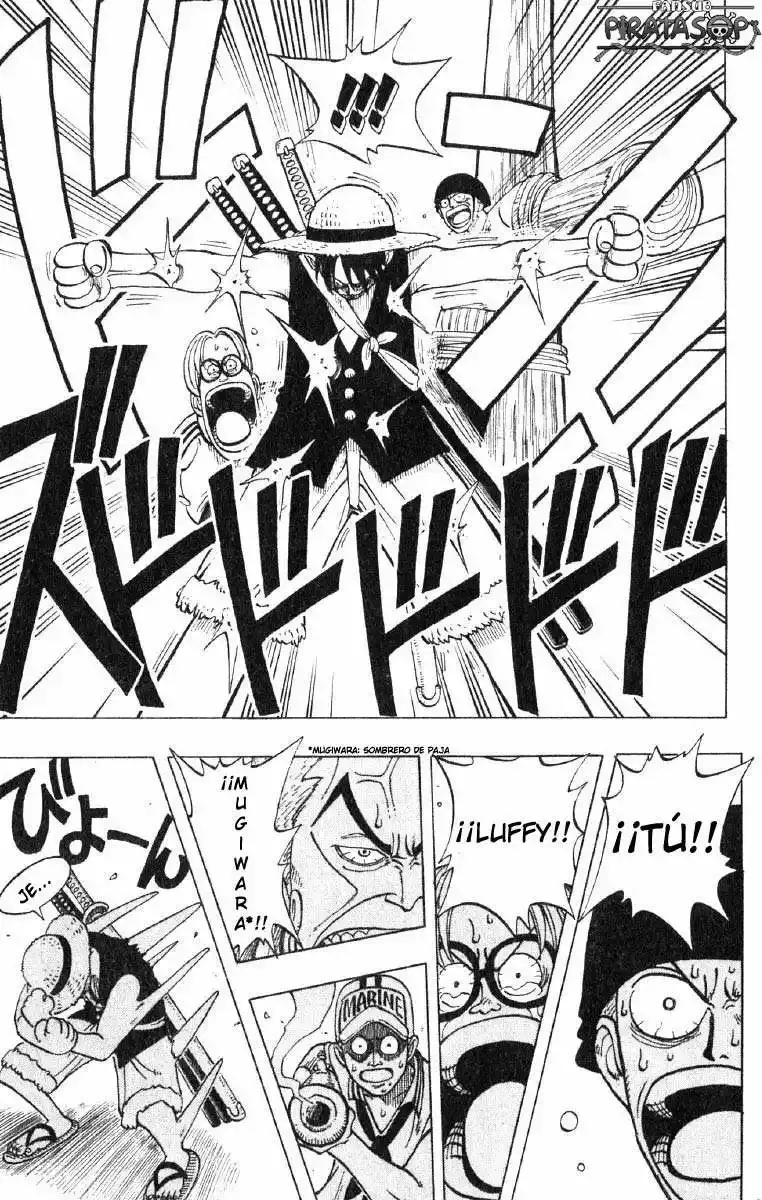 One Piece Capitulo 5: "El Rey de los Piratas y el Maestro Espadachín" página 17
