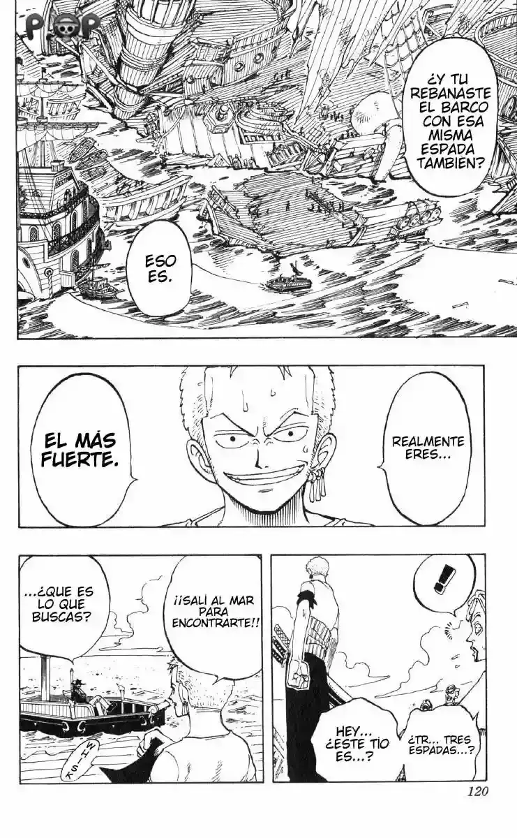 One Piece Capitulo 50: "Cada uno tiene su Propio Camino" página 16