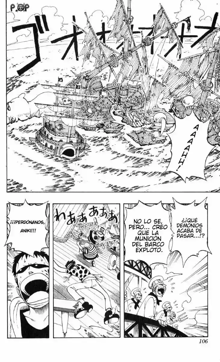 One Piece Capitulo 50: "Cada uno tiene su Propio Camino" página 2
